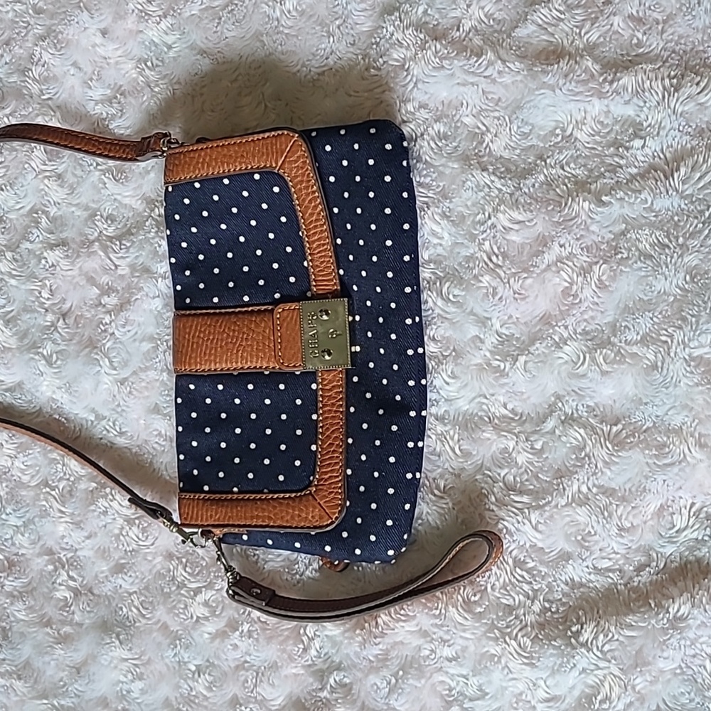 Chaps Polka Dot Purse